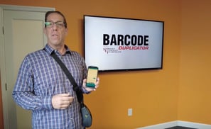 rugged android barcode duplicator